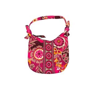 Vera Bradley Carnaby Floral Olivia Quilted Cotton Hobo Shoulder Bag